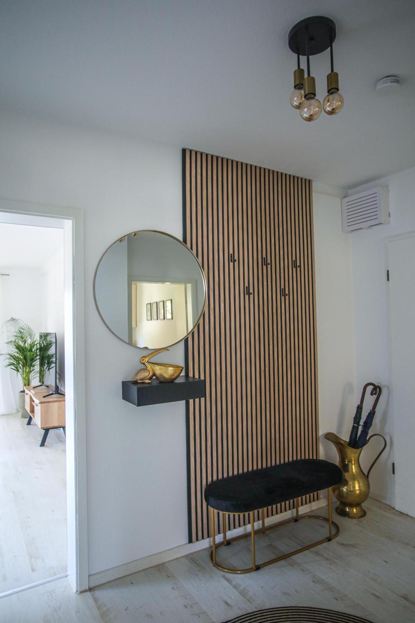 Zentral - Gemuetlich - Kueche - Balkon - Garage Daire Bad Lippspringe Dış mekan fotoğraf