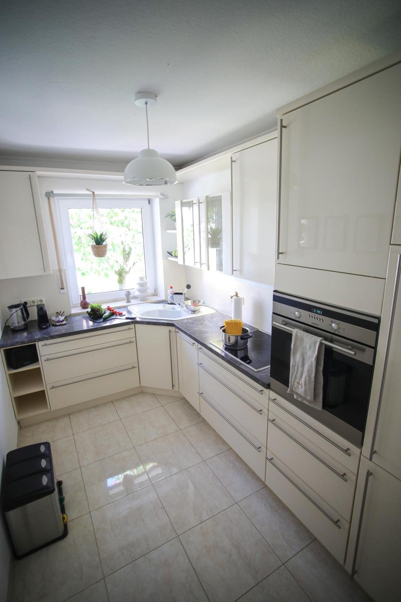Zentral - Gemuetlich - Kueche - Balkon - Garage Daire Bad Lippspringe Dış mekan fotoğraf
